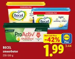 Lidl Becel smeerboter aanbieding