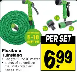 Vomar Voordeelmarkt Flexibele Tuinslang aanbieding