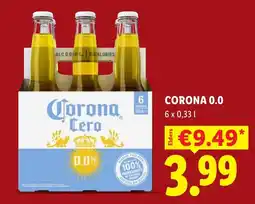 Lidl Corona 0.0 aanbieding