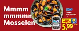 Lidl Zeeuwse supermosselen aanbieding