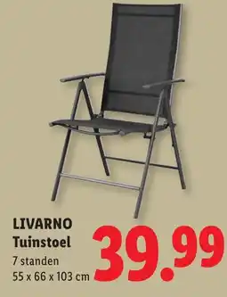 Lidl Livarno tuinstoel aanbieding