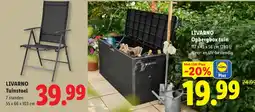 Lidl Livarno Tuinstoel aanbieding