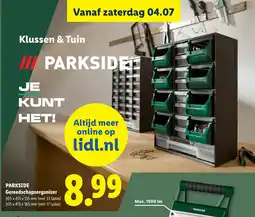 Lidl Parkside gereedschapsorganizer aanbieding