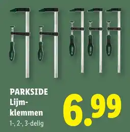 Lidl Parkside lijmklemmen aanbieding