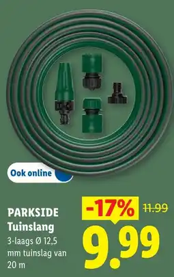 Lidl Parkside tuinslang aanbieding
