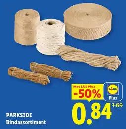 Lidl Parkside bindassortiment aanbieding