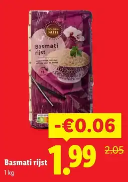Lidl Basmati rijst aanbieding