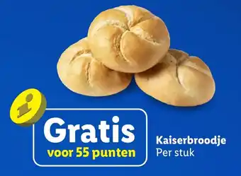Lidl Kaiserbroodje aanbieding