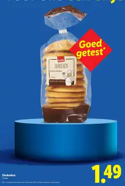 Lidl Eierkoeken aanbieding