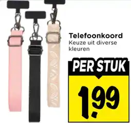 Vomar Voordeelmarkt Telefoonkoord aanbieding