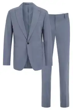 Wehkamp WE Fashion pak met linnen blauw aanbieding