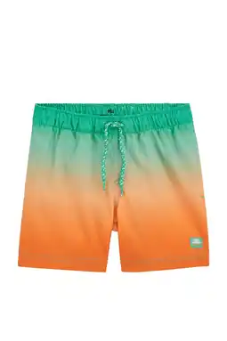 Wehkamp WE Fashion zwemshort groen/oranje aanbieding