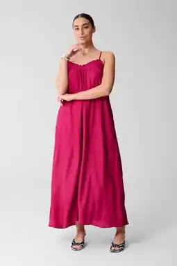Wehkamp Shoeby maxi jurk roze aanbieding