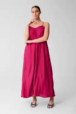 Wehkamp Shoeby maxi jurk roze aanbieding