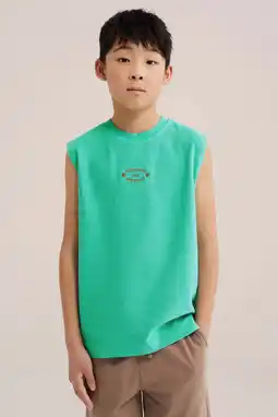 Wehkamp WE Fashion tanktop groen aanbieding