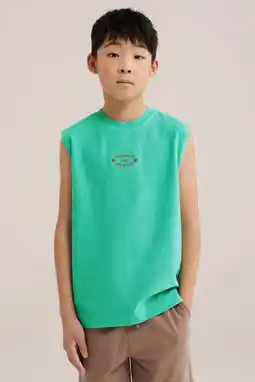 Wehkamp WE Fashion tanktop groen aanbieding