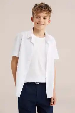 Wehkamp WE Fashion casual overhemd wit aanbieding
