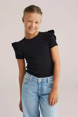 Wehkamp WE Fashion T-shirt zwart aanbieding