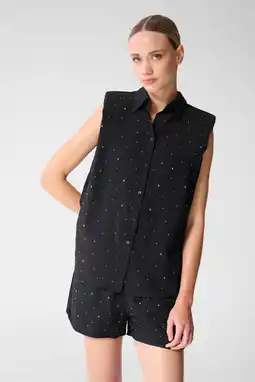 Wehkamp Shoeby blouse zwart aanbieding
