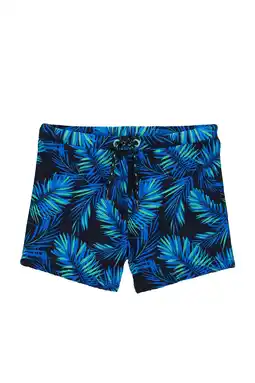 Wehkamp WE Fashion zwemboxer donkerblauw/blauw aanbieding