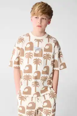 Wehkamp Shoeby T-shirt lichtbruin aanbieding
