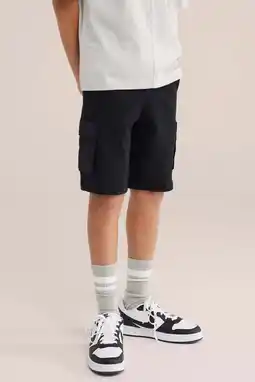 Wehkamp Salty Dog sweatshort zwart aanbieding