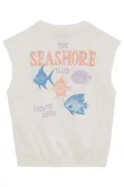 Wehkamp WE Fashion T-shirt met backprint wit aanbieding