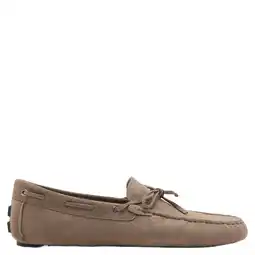 Wehkamp Mango Man suède mocassins taupe aanbieding