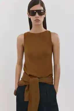 Wehkamp Mango top rib gebreid aanbieding