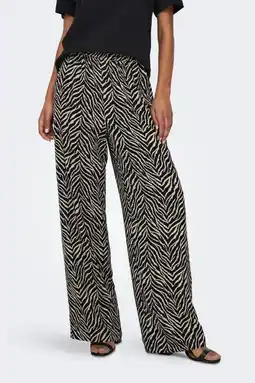 Wehkamp ONLY relaxed regularwaist casual broek zwart aanbieding