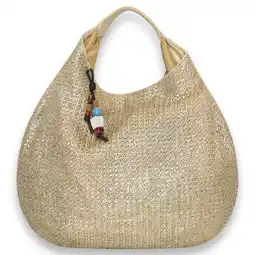 Wehkamp Bulaggi schoudertas Wave XL Hobo goudkleurig aanbieding