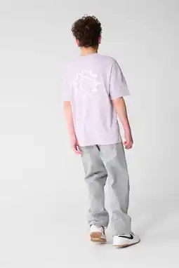 Wehkamp Shoeby T-shirt met backprint lila aanbieding