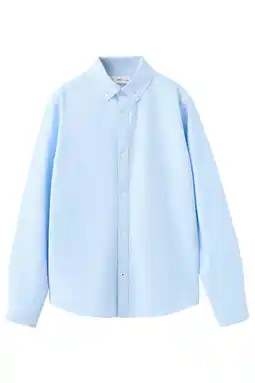 Wehkamp Mango Kids overhemd lichtblauw aanbieding