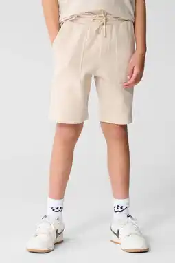 Wehkamp Shoeby regularsweatshort beige aanbieding