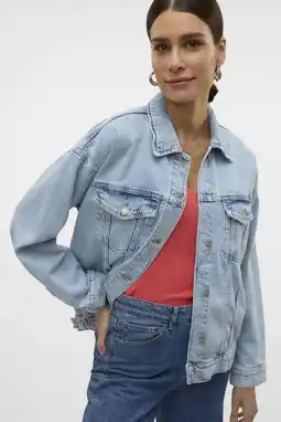Wehkamp VERO MODA denim spijkerjas lichtblauw aanbieding