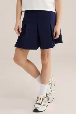 Wehkamp WE Fashion skort donkerblauw aanbieding