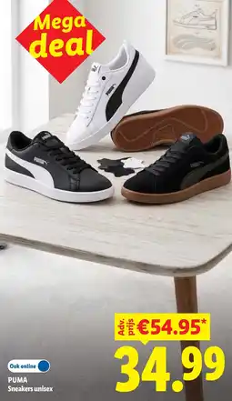 Lidl Puma Sneakers unisex aanbieding