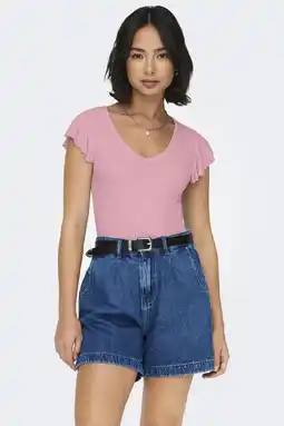 Wehkamp ONLY top roze aanbieding
