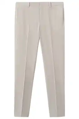 Wehkamp Mango Man super slim pantalon beige aanbieding
