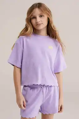 Wehkamp WE Fashion T-shirt lila aanbieding