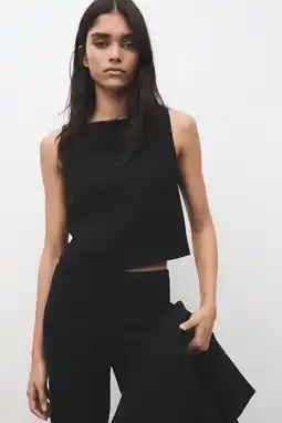 Wehkamp Mango top zwart aanbieding