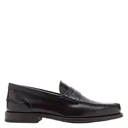 Wehkamp Mango Man leren loafers bordeaux aanbieding