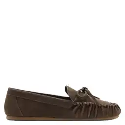 Wehkamp Mango suède mocassins bruin aanbieding