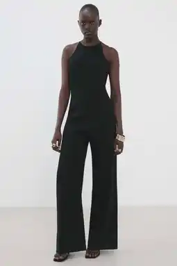 Wehkamp Mango jumpsuit zwart aanbieding