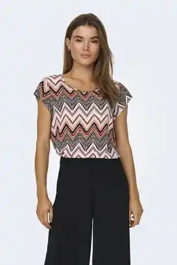 Wehkamp ONLY top ONLVIC met all over print multi aanbieding