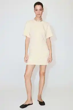 Wehkamp Mango korte zomerjurk - ecru aanbieding