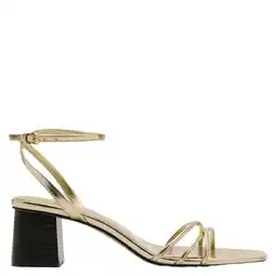 Wehkamp Mango sandalettes goud aanbieding