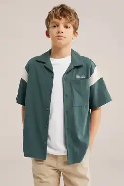 Wehkamp WE Fashion overshirt donkergroen aanbieding