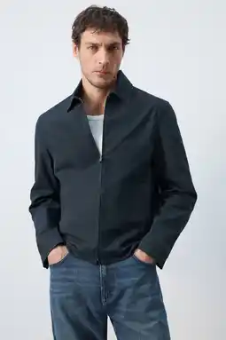 Wehkamp Mango Man zomerjas donkerblauw aanbieding