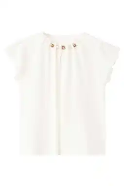 Wehkamp Mango Kids blousetop wit aanbieding